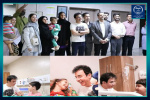 دیدار اعضای سازمان دانشجویان جهاددانشگاهی علوم پزشکی شهید بهشتی با کودکان بستری در بیمارستان مفید