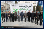 کاشت نهالی به یاد سعید ایران در جهاددانشگاهی علوم پزشکی شهید بهشتی