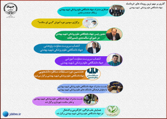 گذری بر مهم ترین رویدادهای خرداد ماه جهاد دانشگاهی علوم پزشکی شهیدبهشتی