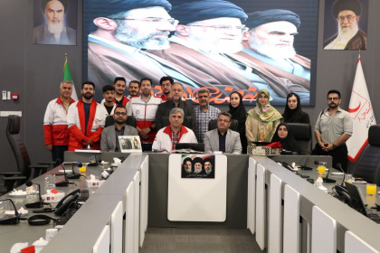 نشست جهادگران علوم پزشکی شهید بهشتی با داوطلبان جمعیت هلال احمر