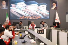 نشست جهادگران علوم پزشکی شهید بهشتی با داوطلبان جمعیت هلال احمر