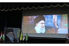 از قاب دوربین؛ آیین بزرگداشت امام شهید در دانشگاه علوم پزشکی شهید بهشتی