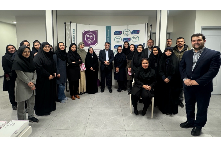 مراسم ولادت حضرت فاطمه معصومه (س) و روز دختر در جهاددانشگاهی علوم پزشکی شهیدبهشتی برگزار شد