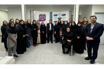 مراسم ولادت حضرت فاطمه معصومه (س) و روز دختر در جهاددانشگاهی علوم پزشکی شهیدبهشتی برگزار شد